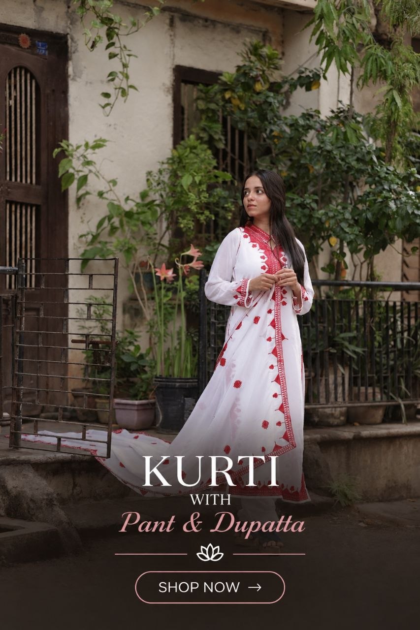 KURTI WITH PANT & DUPATTA