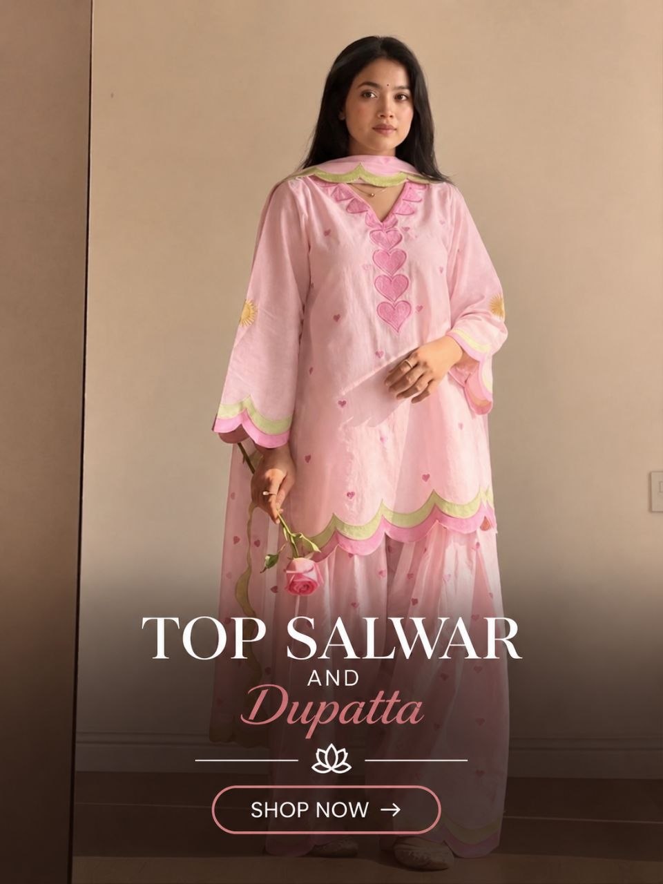 TOP SALWAR AND DUPATTA